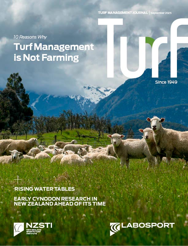 Turf Management Journal September 2023